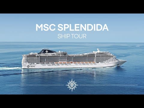 MSC Splendida 선박 영상