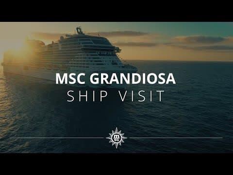 MSC Grandiosa 선박 영상