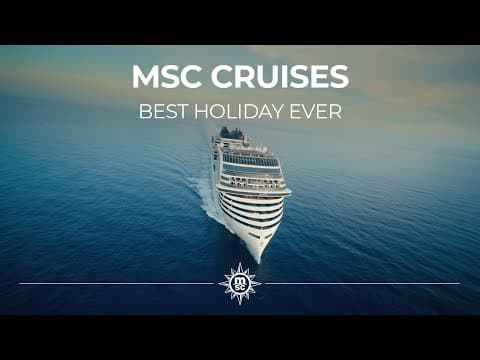 MSC Meraviglia 선박 영상
