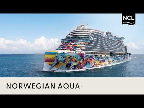 Norwegian Aqua 선박 영상
