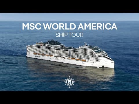 MSC World America 선박 영상