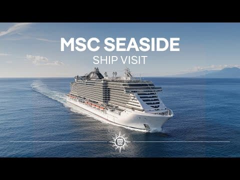 MSC Seaside 선박 영상