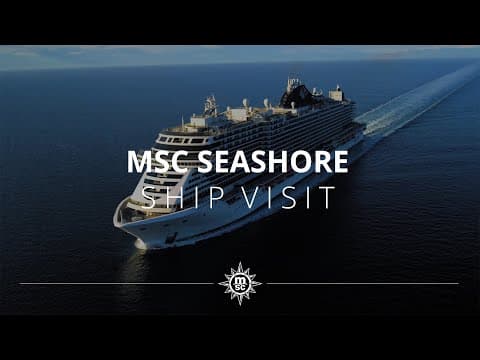 MSC Seashore 선박 영상
