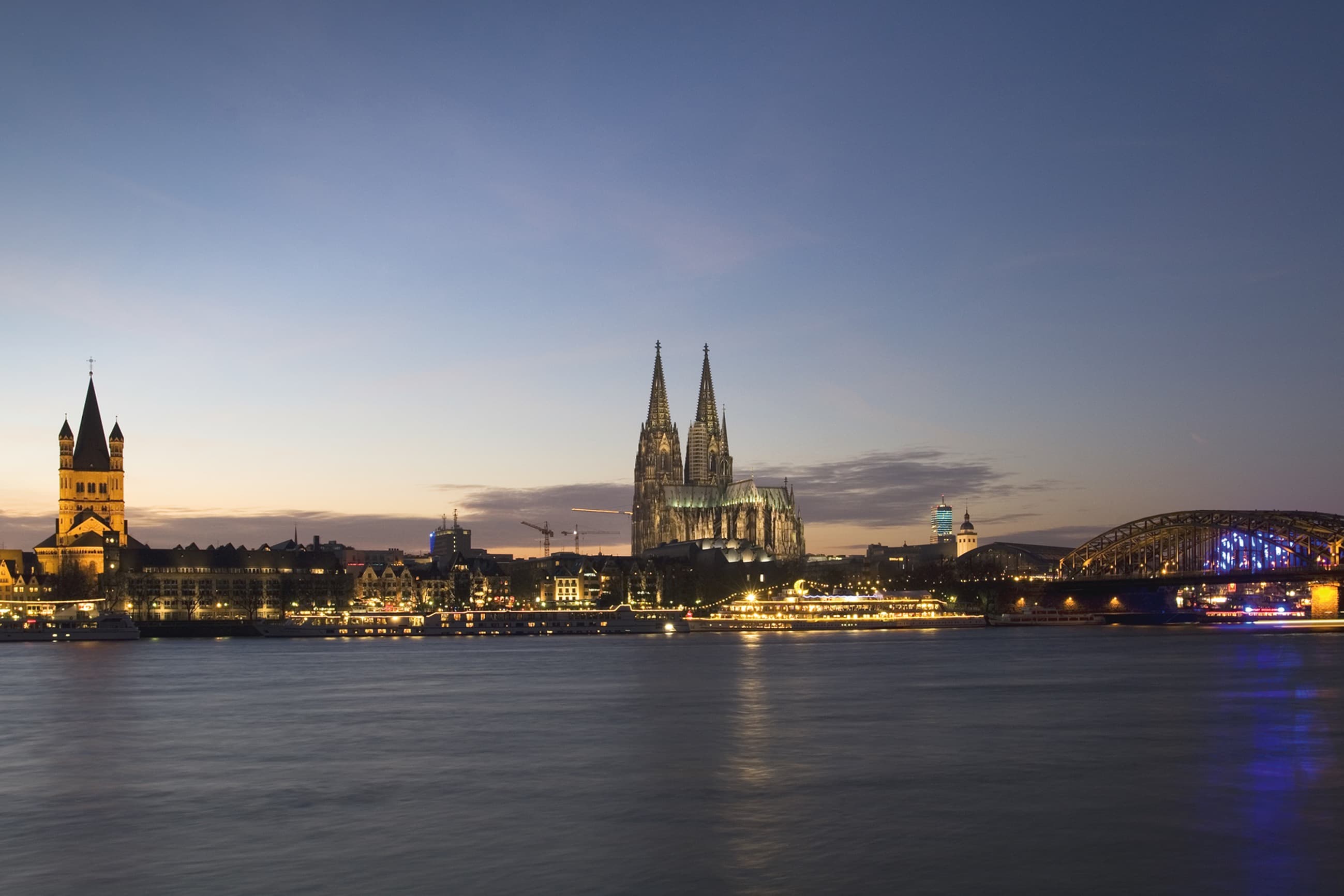 Decgn Cologne Panorama In The Evening Credits Gntb Köln Tourismus Gmb H