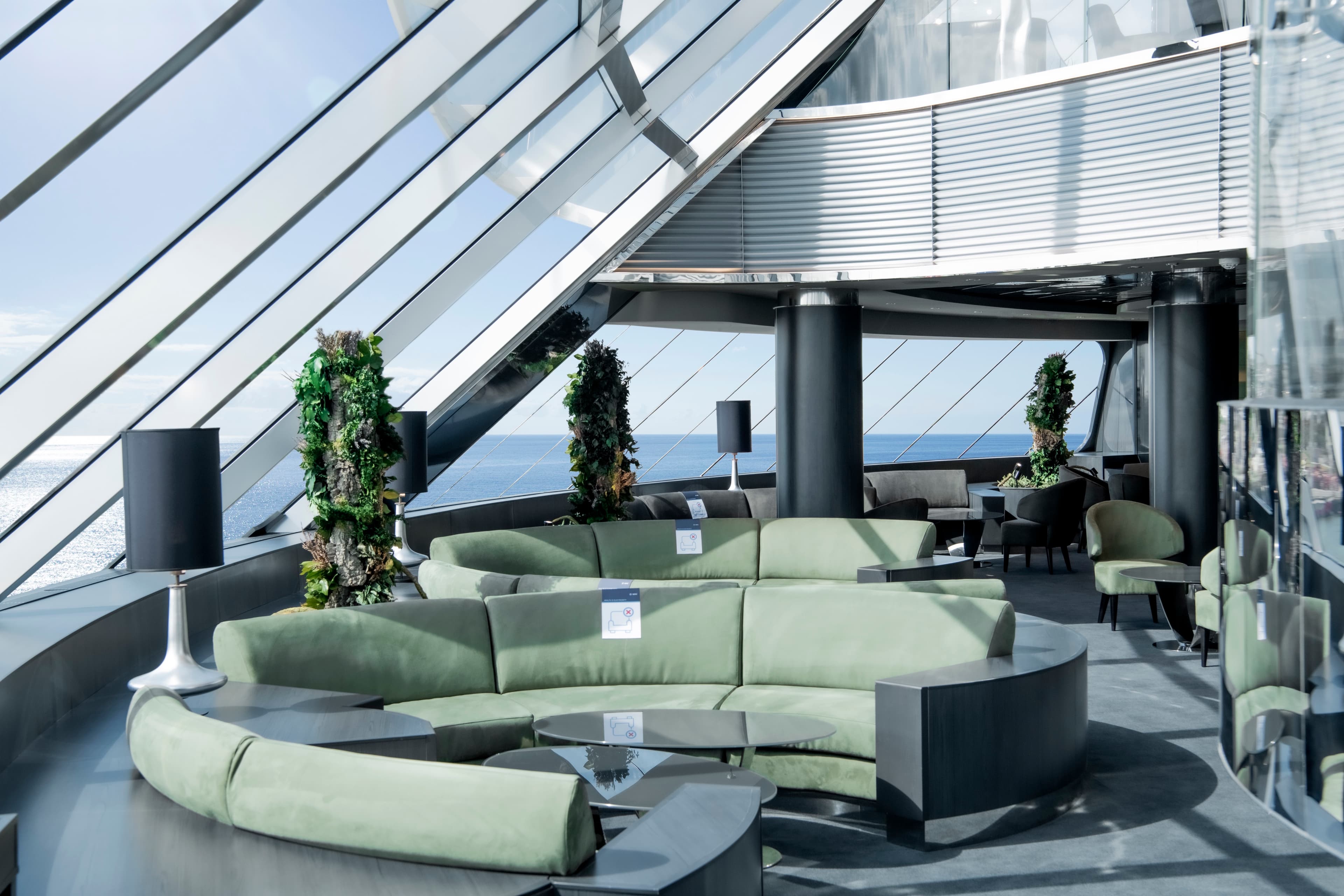 MSC Yacht Club Top Sail Lounge