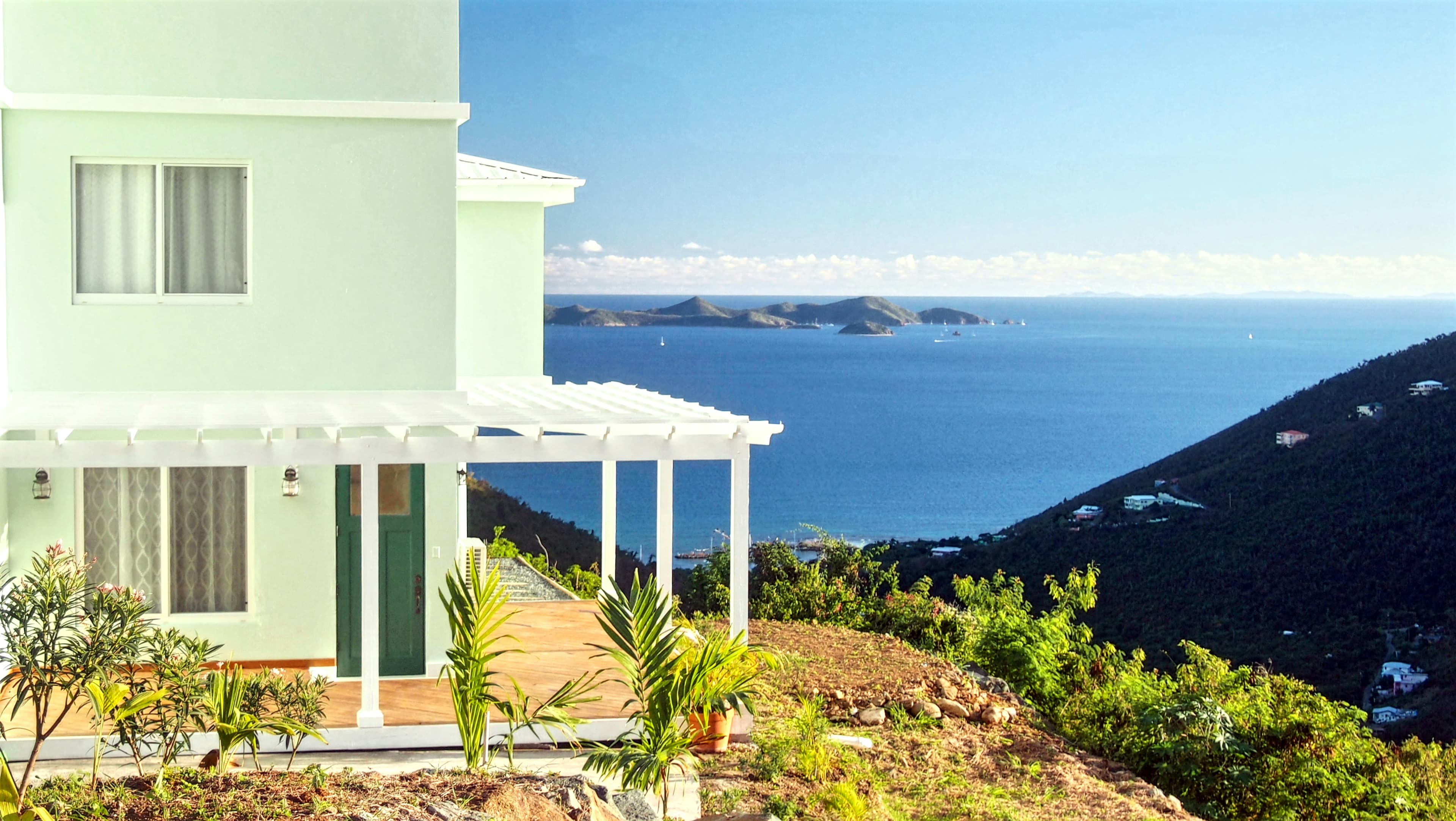 House on a hill, Tortola
