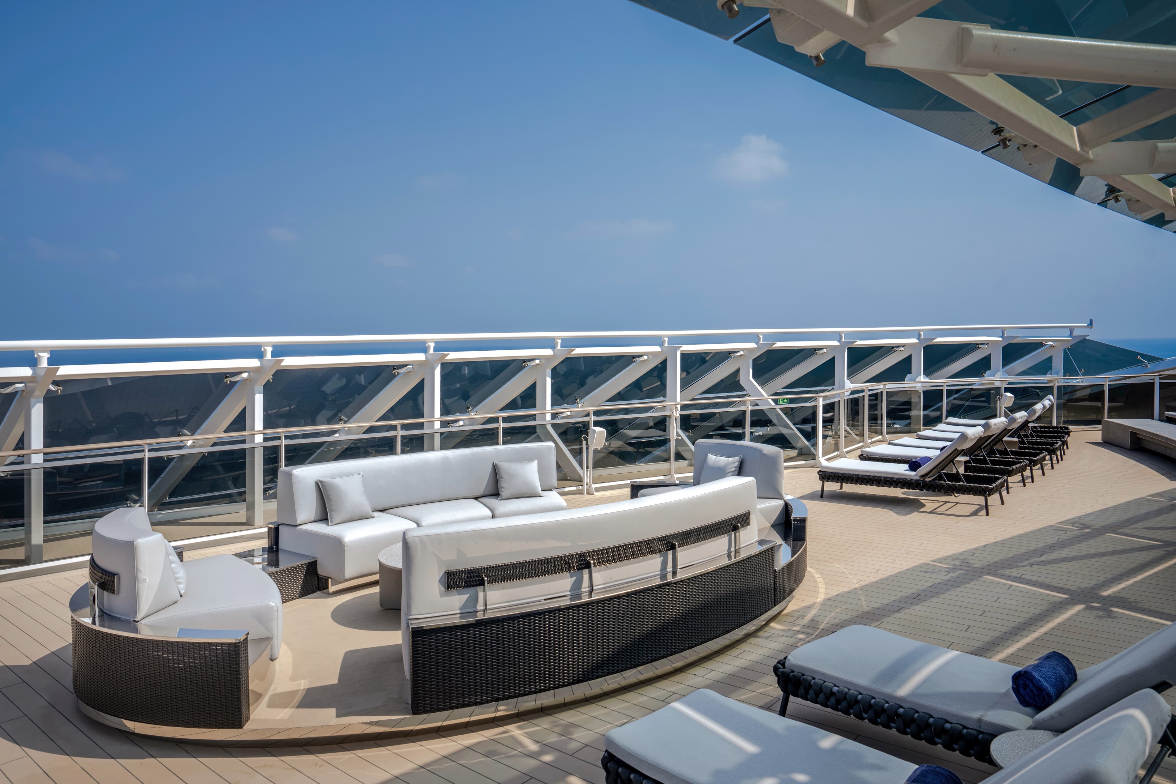 MSC Yacht Club Sundeck & Pool