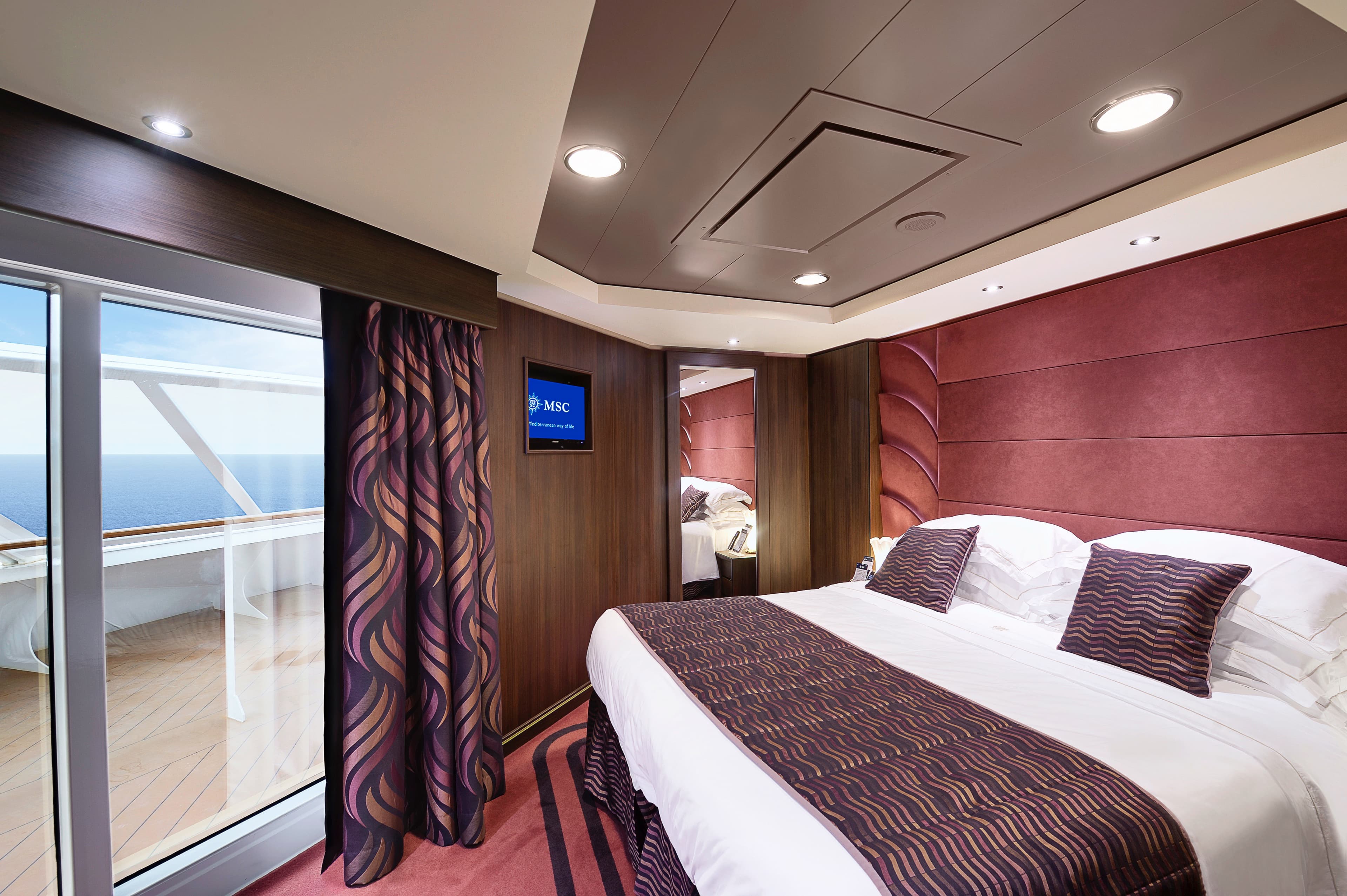 MSC Yacht Club Executive and Family Suite with Balcony