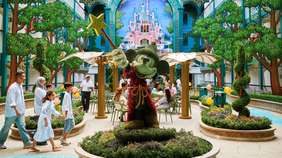 디즈니 이매지네이션 가든 전경 · © Disney